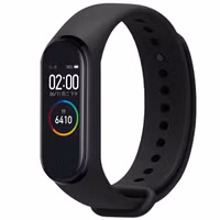 imoshion Siliconen Sport bandje Xiaomi Mi Band 3 / 4 - Zwart