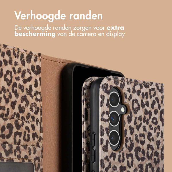 imoshion Design Bookcase Samsung Galaxy A55 - Leopard Mood