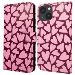 imoshion Design Bookcase Apple iPhone 13 - Hearty Blush