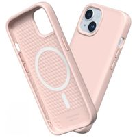 RhinoShield SolidSuit Backcover MagSafe iPhone 15 - Classic Blush Pink