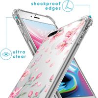 imoshion Design hoesje met koord iPhone 8 Plus / 7 Plus - Bloem - Roze