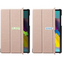 imoshion Trifold Bookcase Samsung Galaxy Tab S5e - Goud