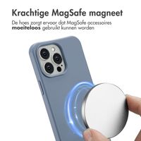 imoshion Color Backcover met afneembaar koord MagSafe Apple iPhone 14 Pro Max - Ash Blue