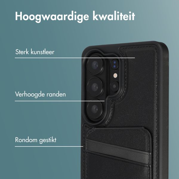 imoshion Backcover met kaarthouder en stand Samsung Galaxy S26 Ultra - Zwart