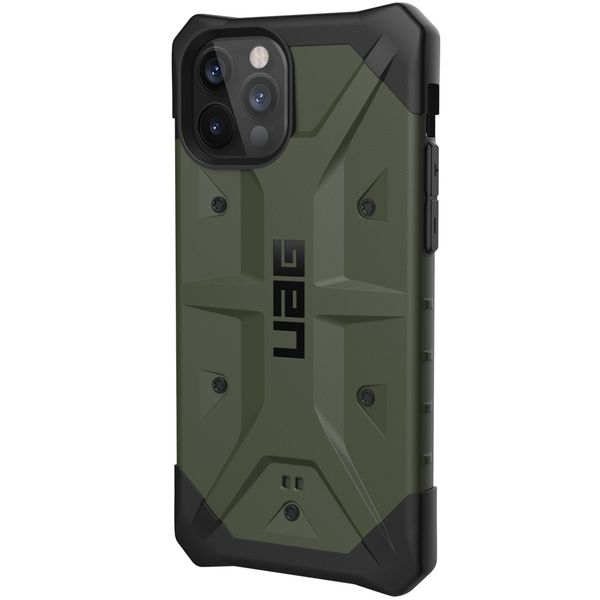 UAG Pathfinder Backcover iPhone 12 (Pro) - Groen