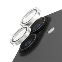 PanzerGlass Camera Protector Hoops Optic Rings voor de Apple iPhone 17 - Glitter Zilver