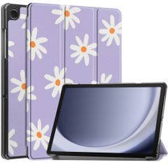imoshion Design Trifold Bookcase Samsung Galaxy Tab A11 Plus / A9 Plus - Flowers Distance