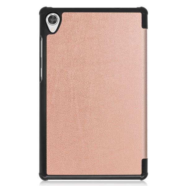 imoshion Trifold Bookcase Lenovo Tab M8 / M8 FHD - Rosé Goud