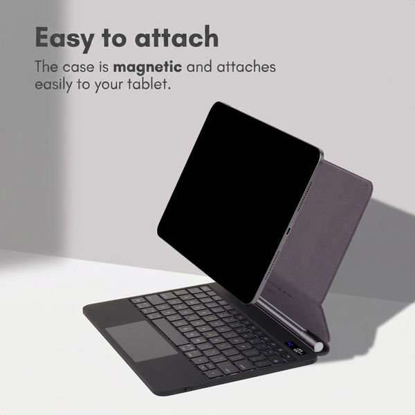 Accezz Magnetic Bluetooth Keyboard Apple iPad 11 (2025) 11 inch A16 / iPad 10 (2022) 10.9 inch - QWERTY / NL - Black