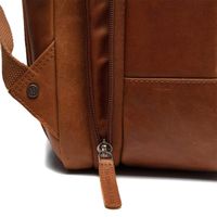 The Chesterfield Brand Jamaica Laptop rugzak 15-15.6 inch - Echt leer - Cognac