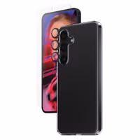 SAFE by PanzerGlass Safe 3-in-1 pack - Hoesje + screenprotector + camera protector Samsung Galaxy S24 - Transparant