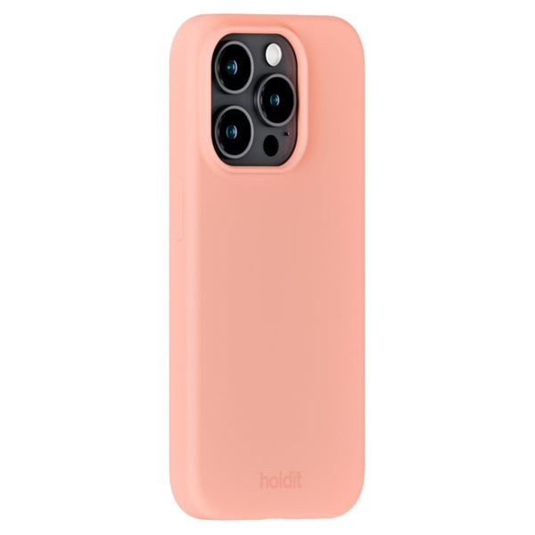 Holdit Silicone Case Apple iPhone 15 Pro Max - Pink Grape