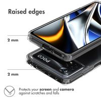 Accezz Xtreme Impact Backcover Xiaomi Poco X4 Pro 5G - Transparant