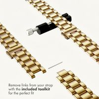 Selencia Slim Steel Link Band Apple Watch | 38/40/41/42 mm - Gold