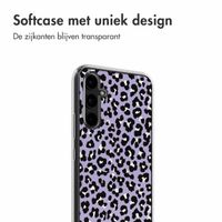 imoshion Design hoesje Samsung Galaxy A34 (5G) - Leopard Lilac