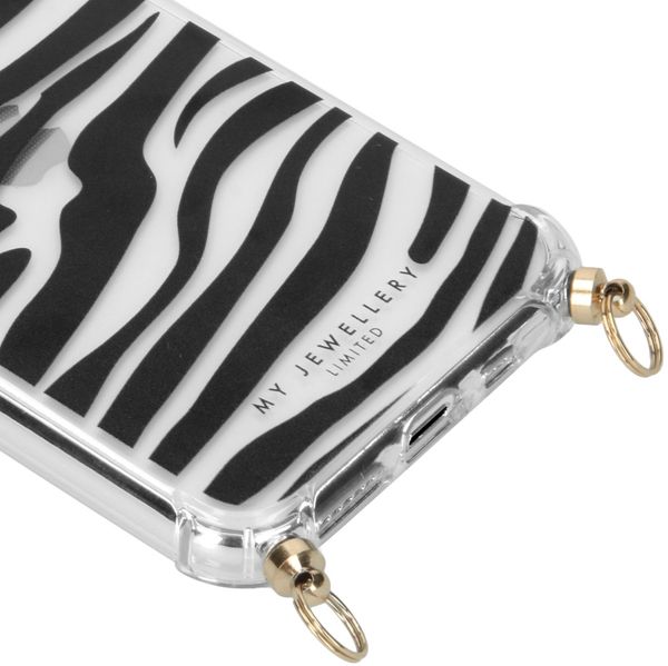 My Jewellery Design Softcase Koordhoesje iPhone 11 Pro - Zebra