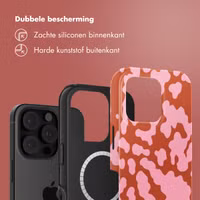 Selencia Vivid Backcover met MagSafe Apple iPhone 16 Pro - Moo’d Blush Pink
