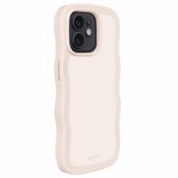Holdit Wavy Case Apple iPhone 12 (Pro) - Light Beige