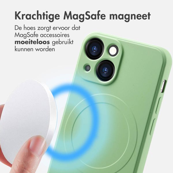 imoshion Color Backcover met MagSafe iPhone 13 Mini - Groen