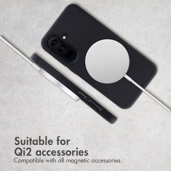 Accezz Tough Back Cover with MagSafe Samsung Galaxy A37 (5G) - Black