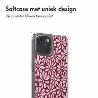imoshion Design hoesje Apple iPhone 15 - Bloom Love Blush