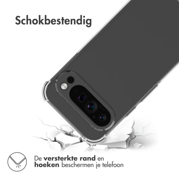 imoshion Shockproof Case Google Pixel 9 Pro XL - Transparant