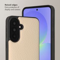 Selencia Nova Phone Case with Cord and Card Holder Samsung Galaxy A37 (5G) - Beige