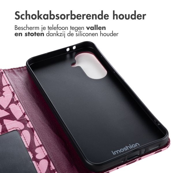 imoshion Design Bookcase Samsung Galaxy A37 (5G) - Hearty Blush