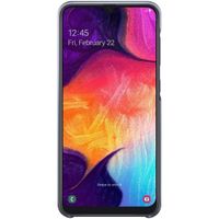 Samsung Originele Gradation Backcover Galaxy A50 / A30s - Zwart / Paars