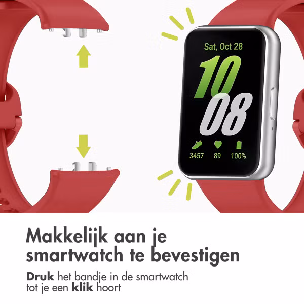 imoshion Siliconen bandje Samsung Galaxy Fit 3 - Rood