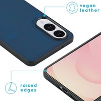 imoshion Uitneembare 2-in-1 Luxe Bookcase Samsung Galaxy S25 Edge - Blauw