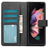 imoshion Luxe Bookcase Samsung Galaxy Z Fold3 - Zwart - Zwart
