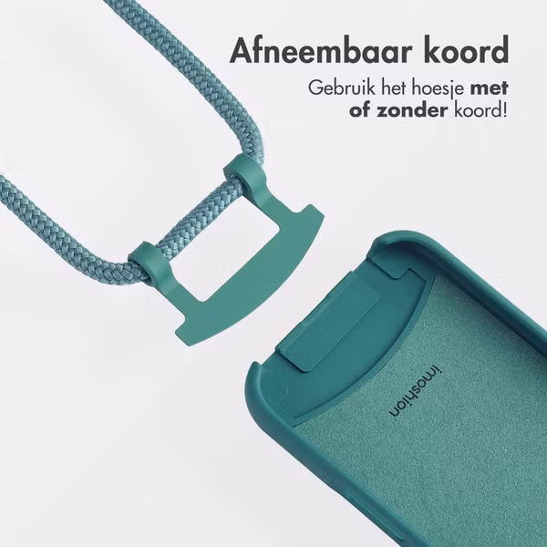 imoshion Color Backcover met afneembaar koord met MagSafe Samsung Galaxy S26 Ultra - Dark Green