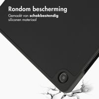 Accezz Smart Silicone Bookcase Samsung Galaxy Tab A11 Plus / A9 Plus - Zwart