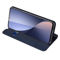 Dux Ducis Slim Softcase Bookcase Xiaomi 12 Lite - Donkerblauw