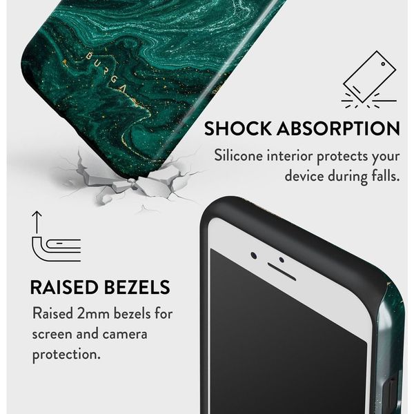 Burga Tough Backcover iPhone SE (2022 / 2020) / 8 / 7 - Emerald Pool