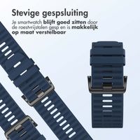 imoshion QuickFit® Stripe Siliconenbandje Garmin Watch | 26 mm aansluiting - Donkerblauw