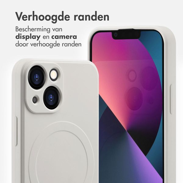 imoshion Color Backcover met MagSafe Apple iPhone 13 Mini - Beige