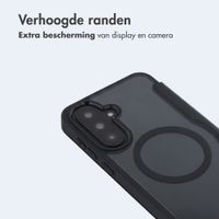 imoshion Transparante Bookcase met MagSafe Samsung Galaxy A37 (5G) - Zwart