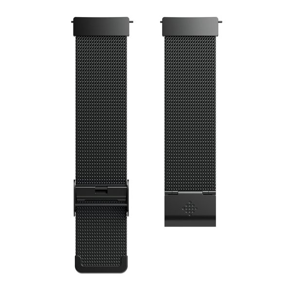 Fitbit Metal Mesh band Fitbit Versa / Versa 2 / Versa Lite - Zwart