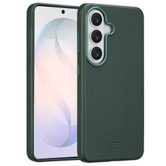 Accezz Leather Back Cover with MagSafe Samsung Galaxy S26 - Cedar Green