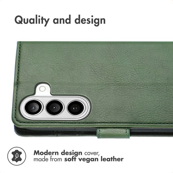 imoshion Luxury Bookcase Samsung Galaxy S26 Plus - Green