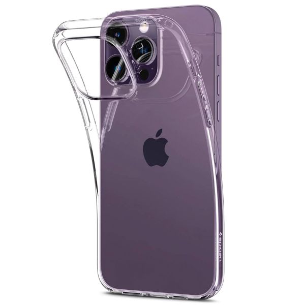 Spigen Liquid Crystal Backcover Apple iPhone 14 Pro Max - Transparant