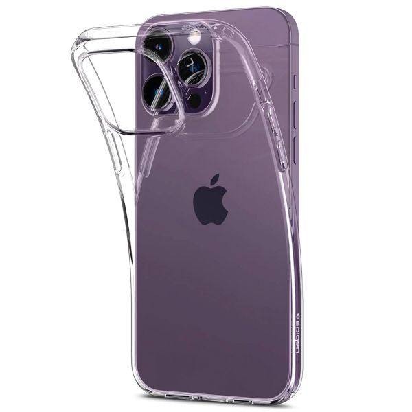 Spigen Liquid Crystal Backcover iPhone 14 Pro Max - Transparant