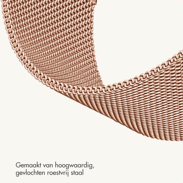 imoshion Milanees magnetisch bandje  - Universeel 20 mm aansluiting - Rose Gold