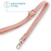 imoshion Vegan Lederen Telefoontasje Crossbody - Roze