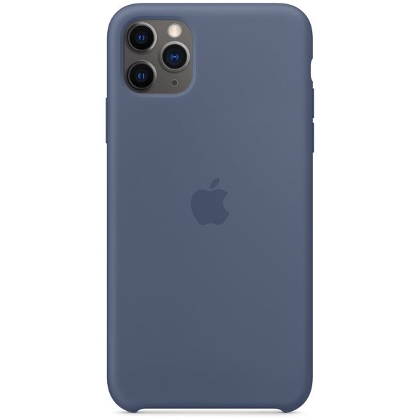 Apple 4 Pack Clearcase + Silicone Backcover iPhone 11 Pro Max - Clear + Seafoam + Alaskan Blue + Black