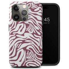 Selencia Vivid Backcover Apple iPhone 15 Pro - Trippy Swirl Dark Rose