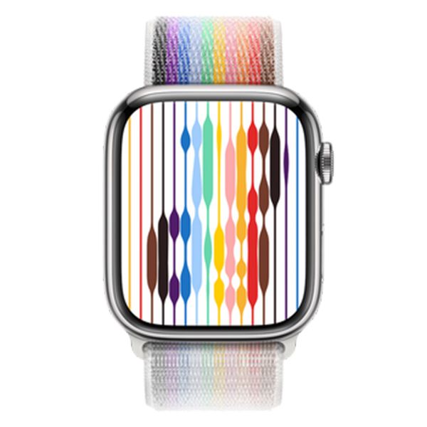 Apple Sport Loop band Apple Watch Series 1 t/m 11 / SE / Ultra (44/45/46/49 mm) - Pride Edition