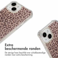 imoshion Design hoesje met koord Apple iPhone 15 - Leopard Mood